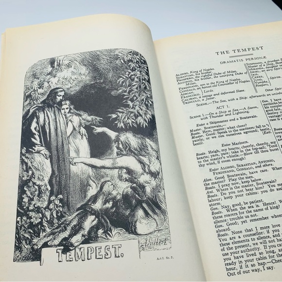 Vintage The Complete Works of William Shakespeare 1990 Book - Picture 9 of 15